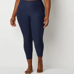 Xersion EverContour Plus Womens High Rise 7/8 Ankle Legging