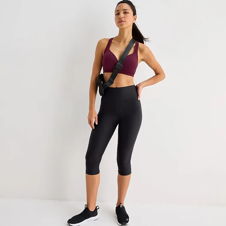 Xersion EverContour+ Womens High Rise 21" Cropped Legging