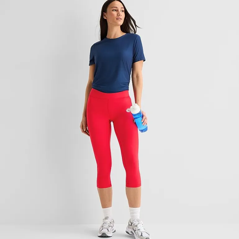 Xersion EverContour+ Womens High Rise 21" Cropped Legging