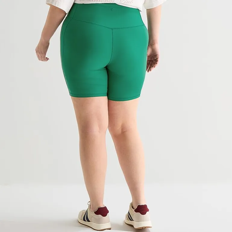 Xersion EverContour+ Womens 8" High Rise Plus Bike Short