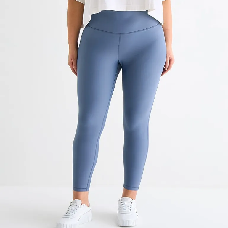 Xersion EverContour+ Womens Quick Dry High Rise 25" Plus 7/8 Ankle Legging