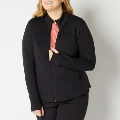 Xersion EverUltra™-Lite Womens Plus Lightweight Softshell Jacket
