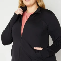 Xersion EverUltra™-Lite Womens Plus Lightweight Softshell Jacket