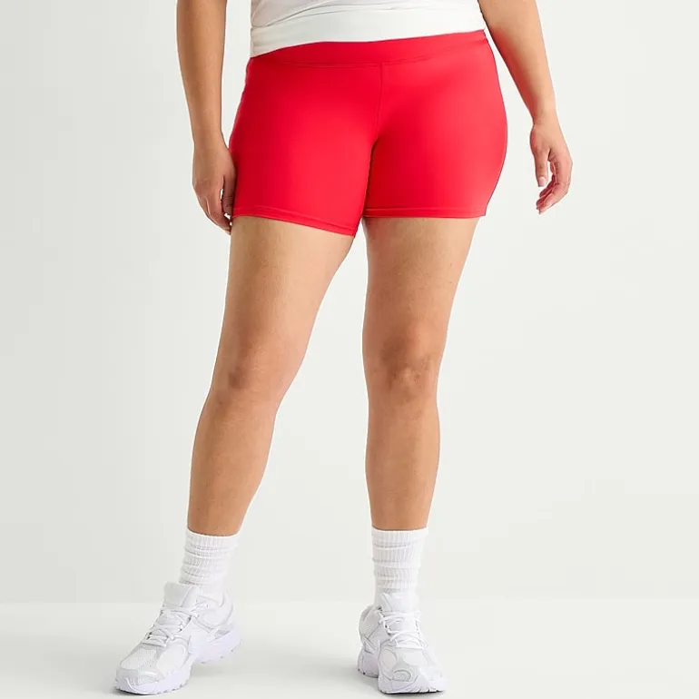 Xersion EverUltra™ Womens 6" High Rise Plus Stretch Fabric Quick Dry Bike Short