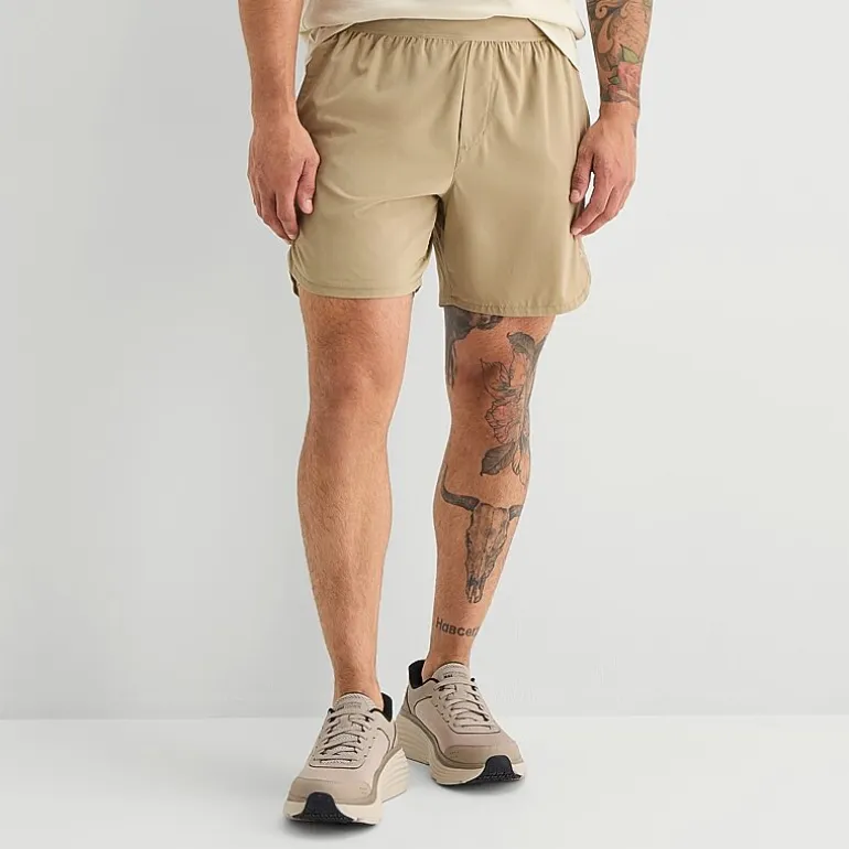 Xersion 2-In-1 Lined Mens 6" Mid Rise Workout Shorts