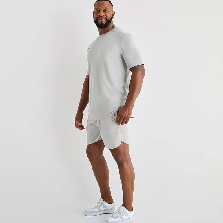 Xersion 2-In-1 Liner Mens 8" Mid Rise Big and Tall Quick Dry Workout Shorts