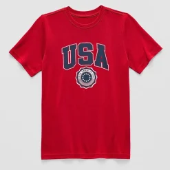 Xersion Little & Big Kid Boys Crew Neck Short Sleeve Regular Fit Graphic T-Shirt
