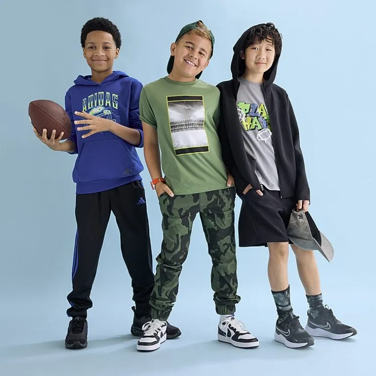 Xersion Little & Big Kid Boys Crew Neck Short Sleeve Regular Fit Graphic T-Shirt