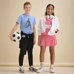 Xersion Little & Big Kid Boys Crew Neck Short Sleeve Regular Fit Graphic T-Shirt