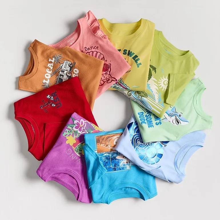 Xersion Little & Big Kid Boys Crew Neck Short Sleeve Regular Fit Graphic T-Shirt