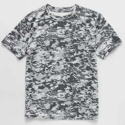 Xersion Little & Big Kid Boys Crew Neck Short Sleeve Regular Fit Graphic T-Shirt