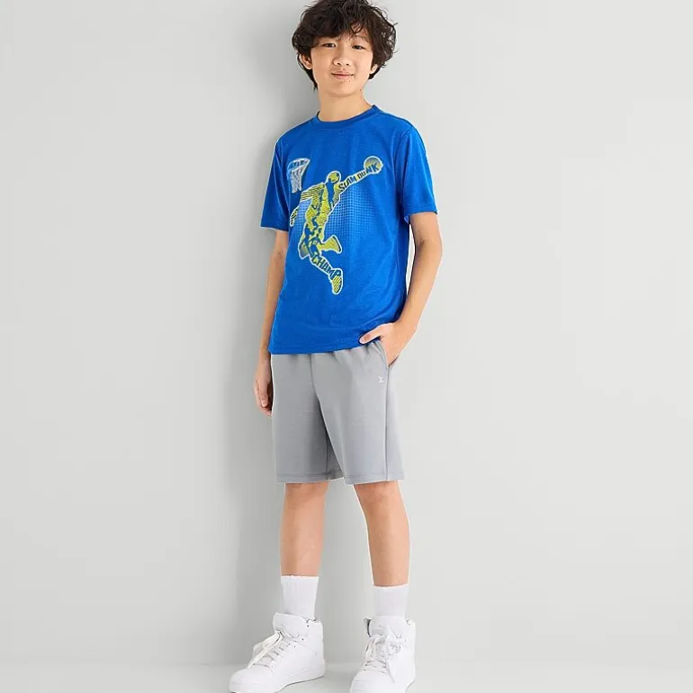 Xersion Little & Big Kid Boys Crew Neck Short Sleeve Regular Fit Graphic T-Shirt
