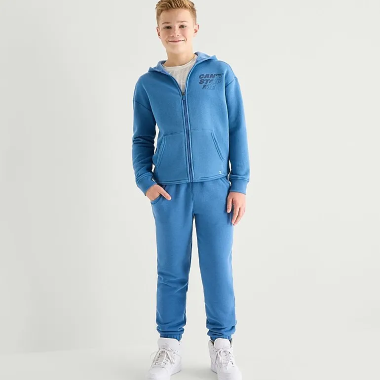 Xersion Little & Big Kid Boys Mid Rise Regular Fit Fleece Jogger Pant