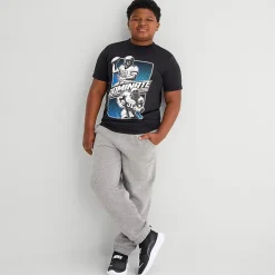 Xersion Little & Big Kid Boys Mid Rise Regular Fit Fleece Jogger Pant