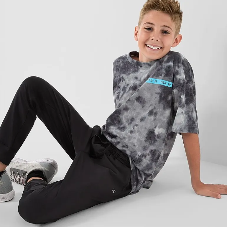 Xersion Little & Big Kid Boys Moisture Wicking Cuffed Regular Fit Jogger Pant