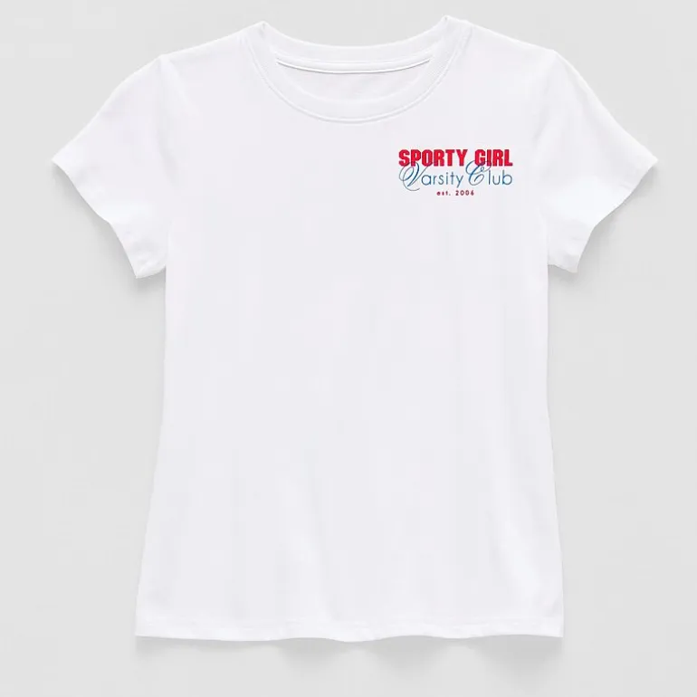Xersion Little & Big Kid Girls Crew Neck Short Sleeve Regular Fit Graphic T-Shirt