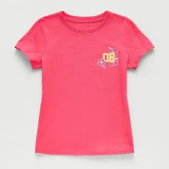 Xersion Little & Big Kid Girls Crew Neck Short Sleeve Regular Fit Graphic T-Shirt