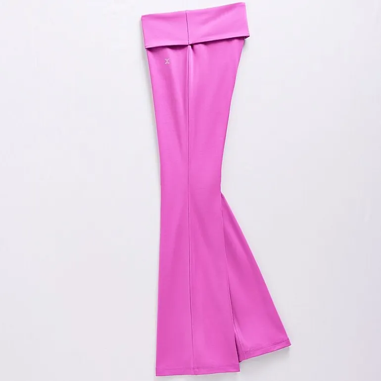 Xersion Little & Big Kid Girls Mid Rise 26 1/2" Active Flare Full Length Leggings