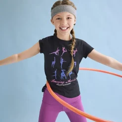 Xersion Little & Big Kid Girls Mid Rise 26 1/2