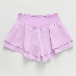 Xersion Little & Big Kid Girls Mid Rise Pull-On Short