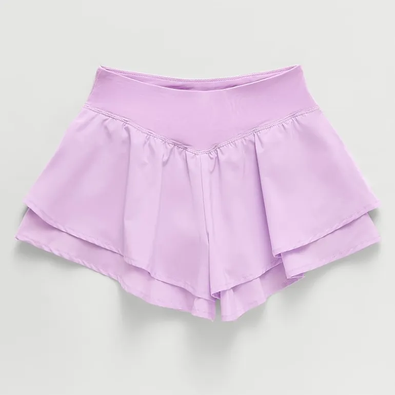 Xersion Little & Big Kid Girls Mid Rise Pull-On Short