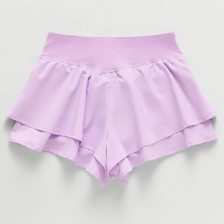 Xersion Little & Big Kid Girls Mid Rise Pull-On Short