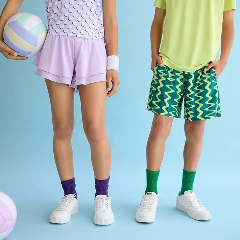 Xersion Little & Big Kid Girls Mid Rise Pull-On Short