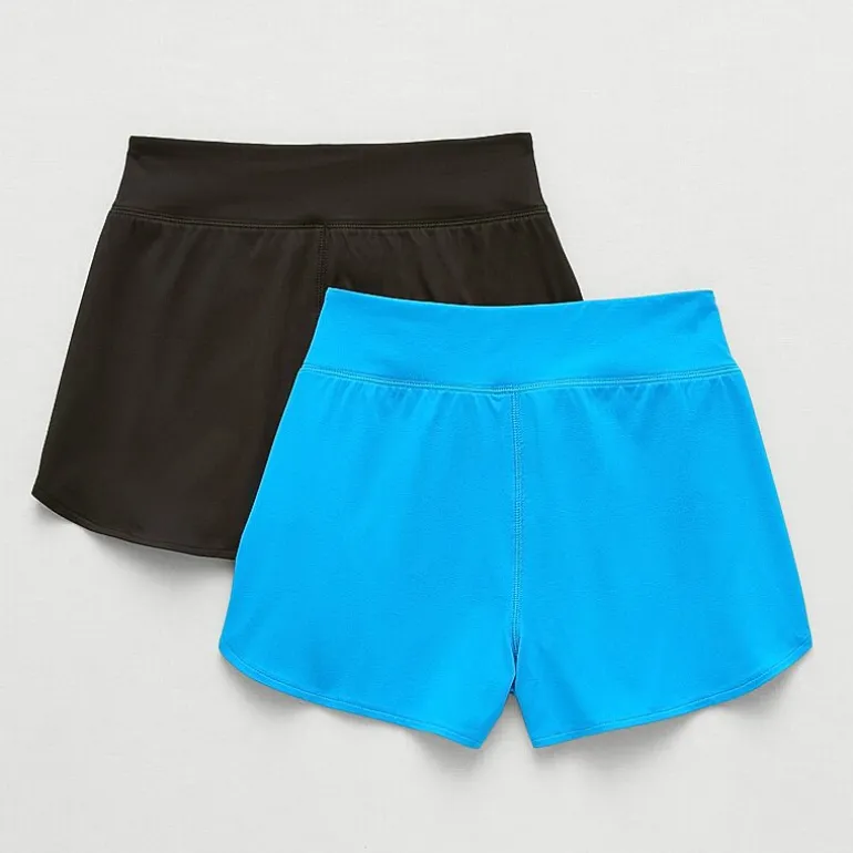 Xersion Little & Big Kid Girls Stretch Fabric Mid Rise 2-pc. Pull-On Short