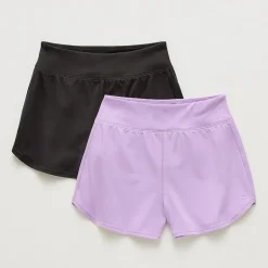 Xersion Little & Big Kid Girls Stretch Fabric Mid Rise 2-pc. Pull-On Short