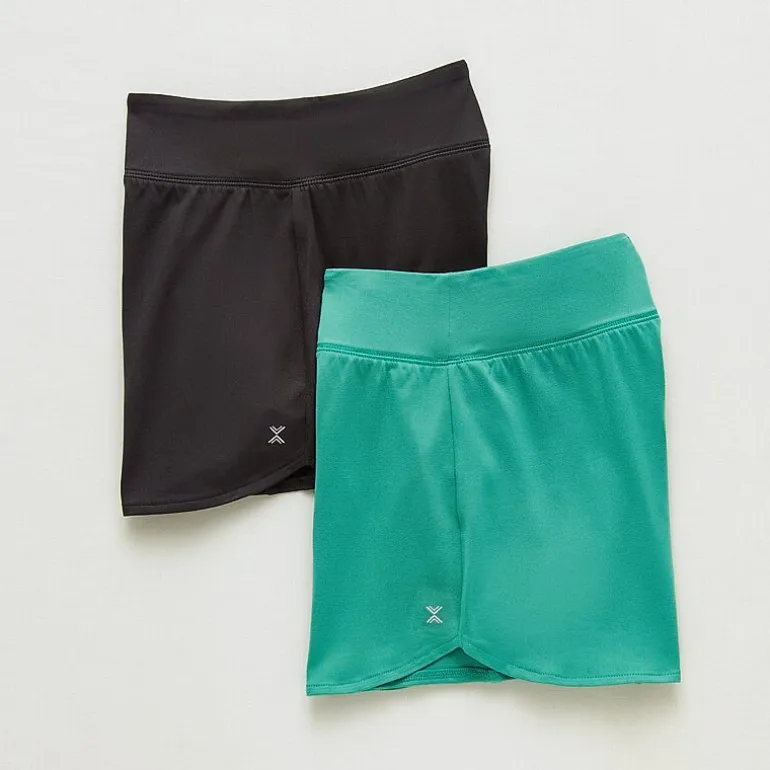 Xersion Little & Big Kid Girls Stretch Fabric Mid Rise 2-pc. Pull-On Short