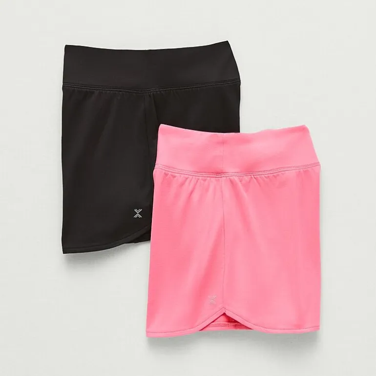 Xersion Little & Big Kid Girls Stretch Fabric Mid Rise 2-pc. Pull-On Short