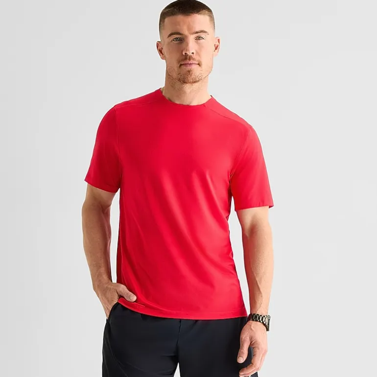 Xersion Mens Crew Neck Short Sleeve Quick Dry Active T-Shirt