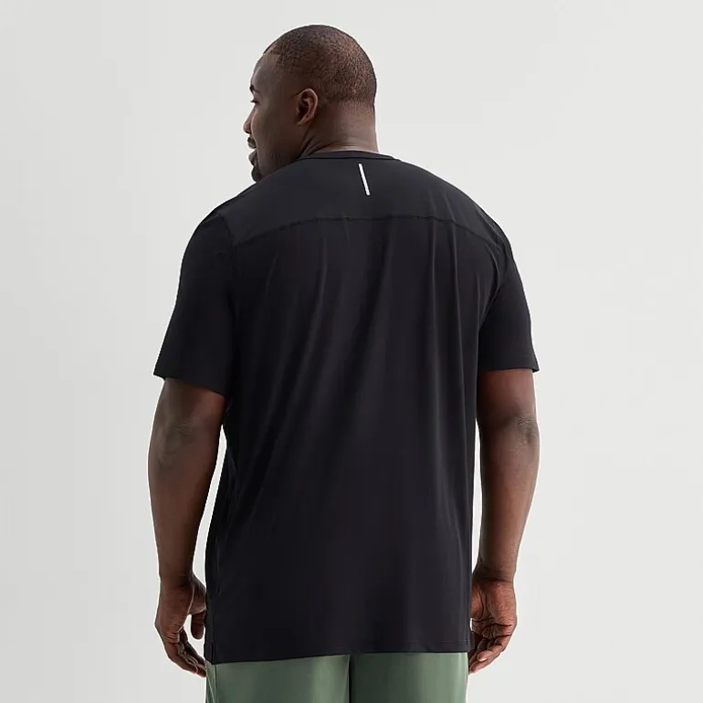 Xersion Mens Crew Neck Short Sleeve Quick Dry Active Big and Tall T-Shirt