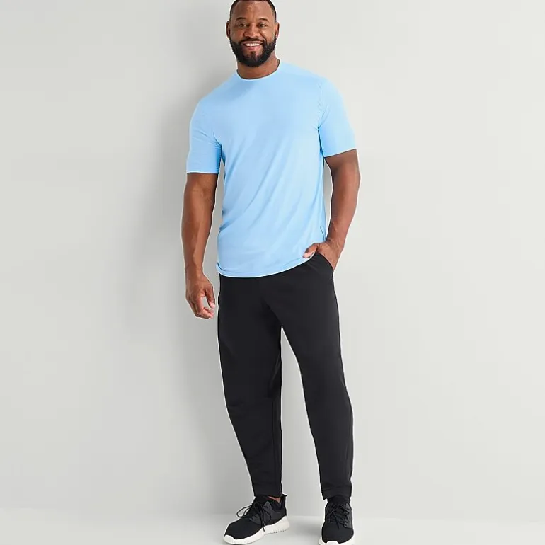Xersion Mens Crew Neck Short Sleeve Quick Dry Active Big and Tall T-Shirt