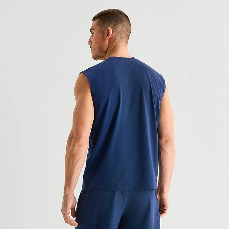 Xersion Mens Crew Neck Sleeveless Muscle T-Shirt