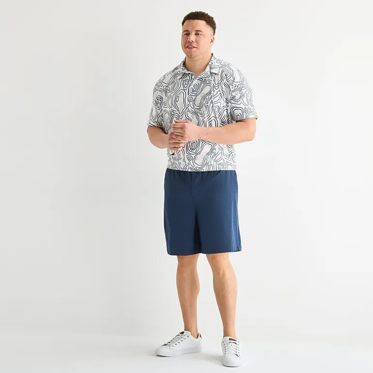 Xersion Mens 9" Mid Rise Big and Tall Golf Short