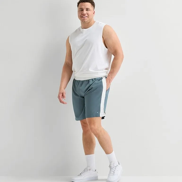 Xersion Mens 9" Mid Rise Big and Tall Workout Shorts