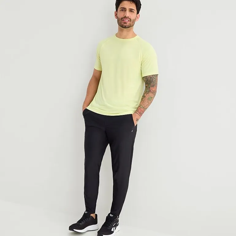 Xersion Mens Moisture Wicking Quick Dry Straight Mid Rise Regular Fit Workout Pant