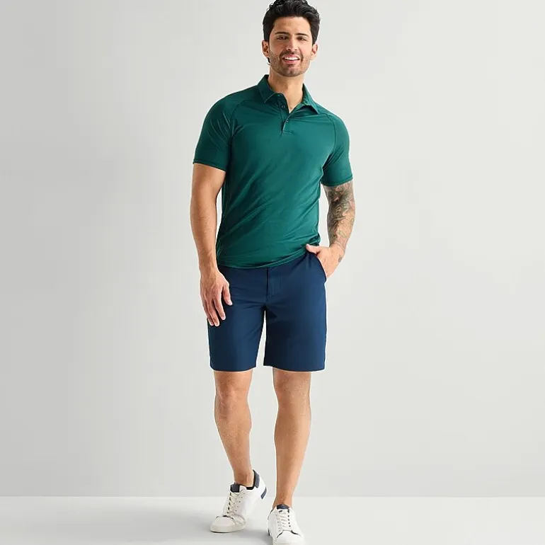 Xersion Mens Short Sleeve Polo Shirt
