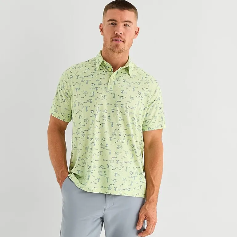 Xersion Mens Short Sleeve Polo Shirt