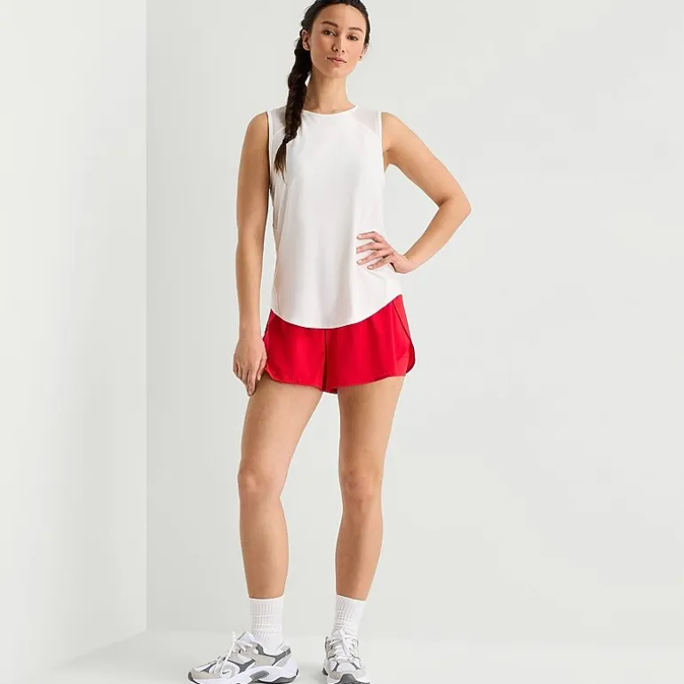 Xersion Mesh Womens Crew Neck Sleeveless Active Tank Top