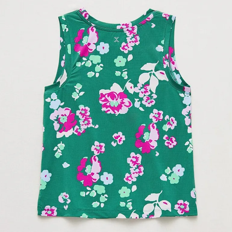 Xersion Performance Little & Big Kid Girls Crew Neck Sleeveless Active Tank Top