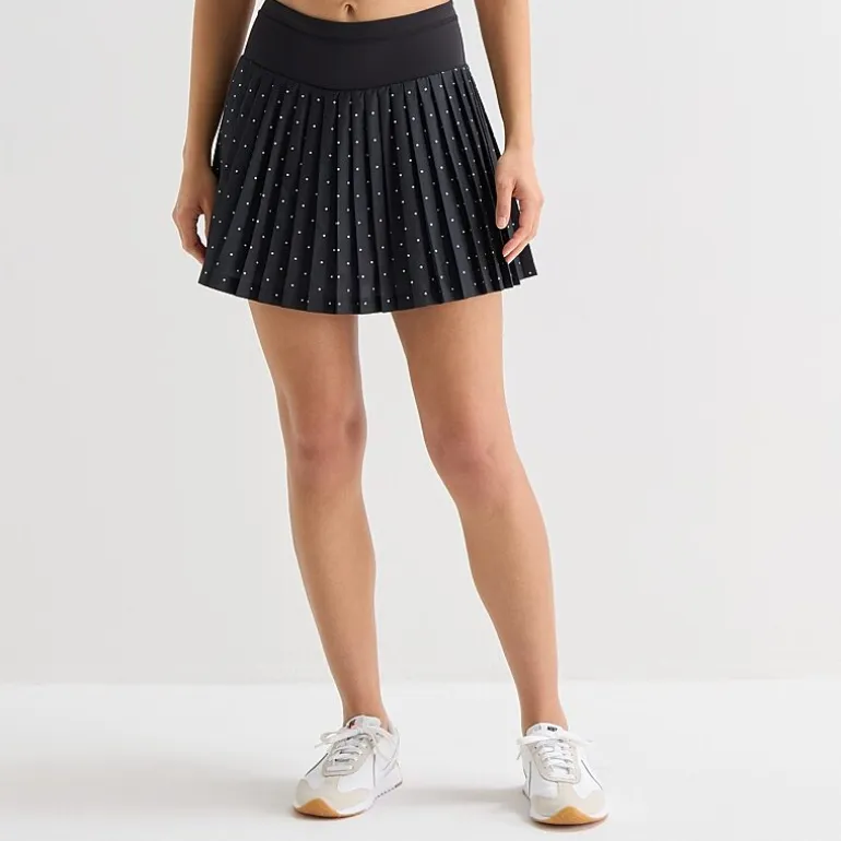 Xersion Pleated Womens 4" High Rise Skort