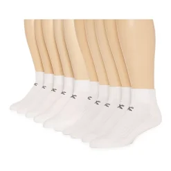 Xersion Quick-Dri Mens 10 Pair Quarter Ankle Socks