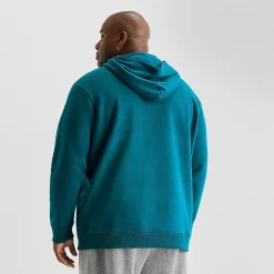 Xersion Quick Dry Cotton Blend Fleece Mens Long Sleeve Fleece Active Big and Tall Hoodie