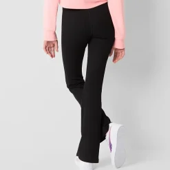 Xersion Ribbed Little & Big Kid Girls Quick Dry High Rise 26 1/2
