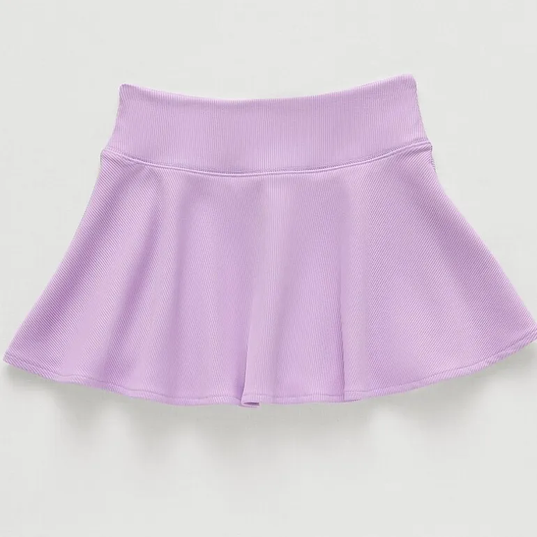 Xersion Rib Sport Little & Big Kid Girls Mid Rise Skort