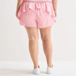 Xersion Ruffle Womens 3 1/4