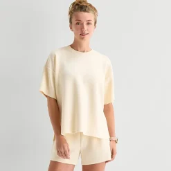 Xersion Scubaluxe Womens Crew Neck Short Sleeve Active T-Shirt