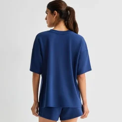 Xersion Scubaluxe Womens Crew Neck Short Sleeve Active T-Shirt